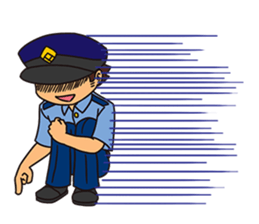 Officer Horitsu 2 sticker #12487828