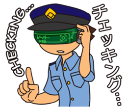 Officer Horitsu 2 sticker #12487832