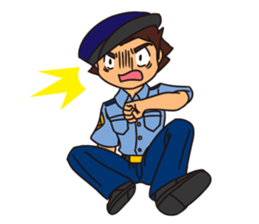 Officer Horitsu 2 sticker #12487838