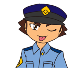Officer Horitsu 2 sticker #12487844