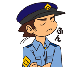 Officer Horitsu 2 sticker #12487845