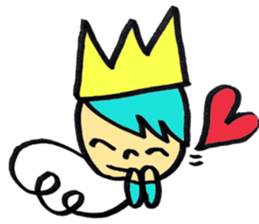 Smile angel prince 2 sticker #12488194
