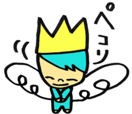 Smile angel prince 2 sticker #12488195