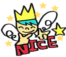 Smile angel prince 2 sticker #12488202