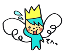 Smile angel prince 2 sticker #12488204