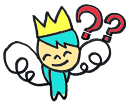 Smile angel prince 2 sticker #12488217