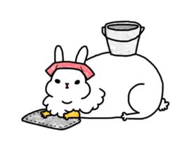 The daily life of Little bit sticker #12488260