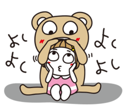 Bangs short girl vol.22 sticker #12488472