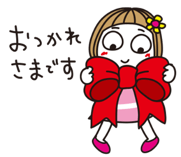 Bangs short girl vol.22 sticker #12488478