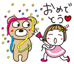 Bangs short girl vol.22 sticker #12488481