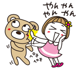 Bangs short girl vol.22 sticker #12488487