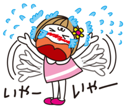 Bangs short girl vol.22 sticker #12488494