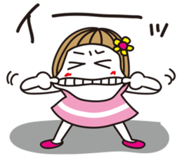 Bangs short girl vol.22 sticker #12488497