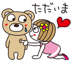 Bangs short girl vol.22 sticker #12488502