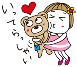 Bangs short girl vol.22 sticker #12488505