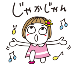 Bangs short girl vol.22 sticker #12488508