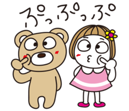 Bangs short girl vol.22 sticker #12488509