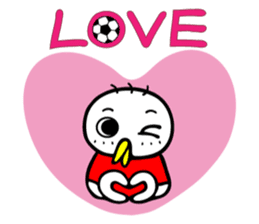 "soccer bird" [English] sticker #12488597