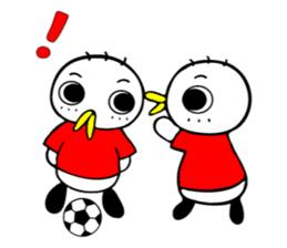"soccer bird" [English] sticker #12488606