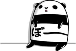 Mr.Egg Panda sticker #12488759