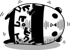 Mr.Egg Panda sticker #12488760