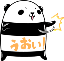 Mr.Egg Panda sticker #12488765