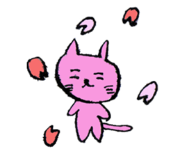 Loose cat daily sticker. sticker #12489446