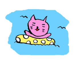 Loose cat daily sticker. sticker #12489447