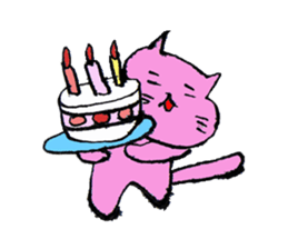 Loose cat daily sticker. sticker #12489450