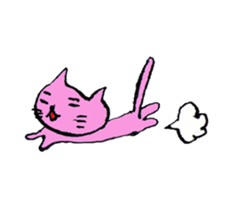 Loose cat daily sticker. sticker #12489455