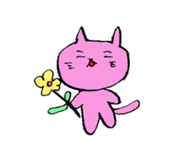 Loose cat daily sticker. sticker #12489460