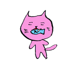 Loose cat daily sticker. sticker #12489461