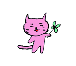 Loose cat daily sticker. sticker #12489462