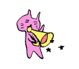 Loose cat daily sticker. sticker #12489470