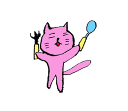 Loose cat daily sticker. sticker #12489476