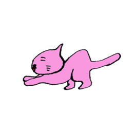 Loose cat daily sticker. sticker #12489479