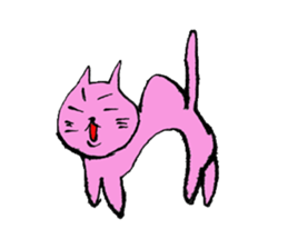Loose cat daily sticker. sticker #12489482
