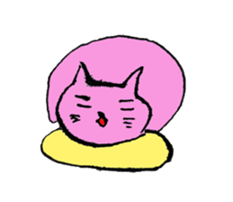 Loose cat daily sticker. sticker #12489483