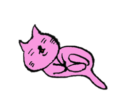 Loose cat daily sticker. sticker #12489485