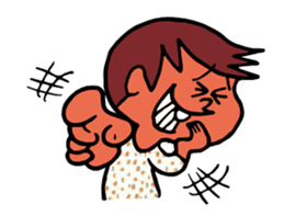 Moving! Obetomo Gakuen sticker #12490079