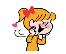 Moving! Obetomo Gakuen sticker #12490082