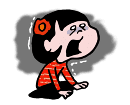 Moving! Obetomo Gakuen sticker #12490083