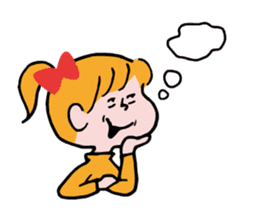 Moving! Obetomo Gakuen sticker #12490089