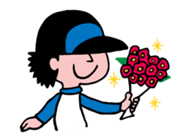 Moving! Obetomo Gakuen sticker #12490091