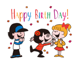 Moving! Obetomo Gakuen sticker #12490092