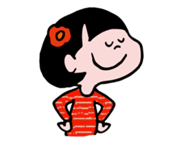 Moving! Obetomo Gakuen sticker #12490094