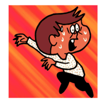 Moving! Obetomo Gakuen sticker #12490095