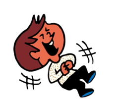 Moving! Obetomo Gakuen sticker #12490098