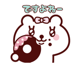 Girl Teddy bear Animation sticker 2 sticker #12490353