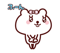Girl Teddy bear Animation sticker 2 sticker #12490370